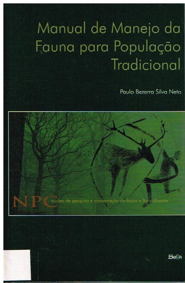 Manual de Manejo da Fauna para População Tradicional - 590 NET